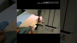 Оверлок Elna 664 . Заправка , основные  особенности настройки