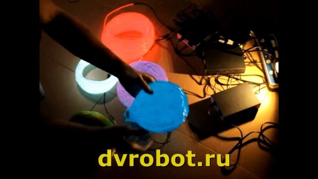 EL провод, холодный неон смотреть онлайн