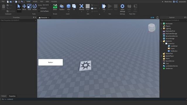 GUI Tween Position | Roblox Studio [P1] смотреть онлайн