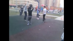 СТРИТБОЛ 3 на 3 !!! Уникальные стритбльные финты!