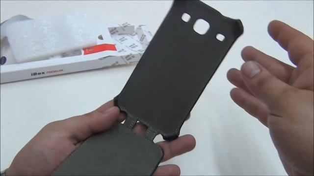 Чехол книжка для Samsung Galaxy Core GT-I8262 Черный iBox Premium смотреть онлайн