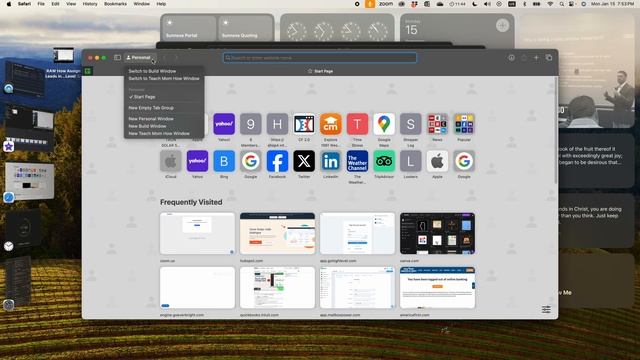 How To Keep Your Browsing Organized | Browsing Profiles In Safari | Teach Mom How