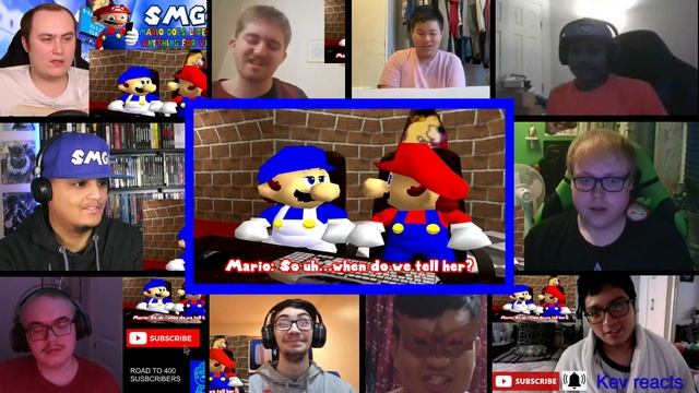 SMG4: Mario Does Literally Anything For Views Reactions Squad смотреть онлайн