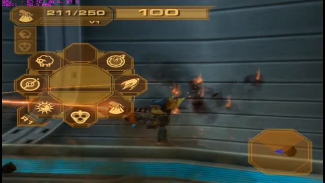 Ratchet and Clank 3: UYA on PC (PCSX2 emulator) смотреть онлайн