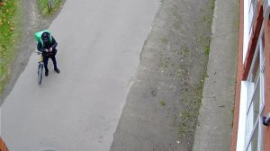 Пример записи с уличной WiFi камеры Ps-Link XMS50 с LED подсветкой