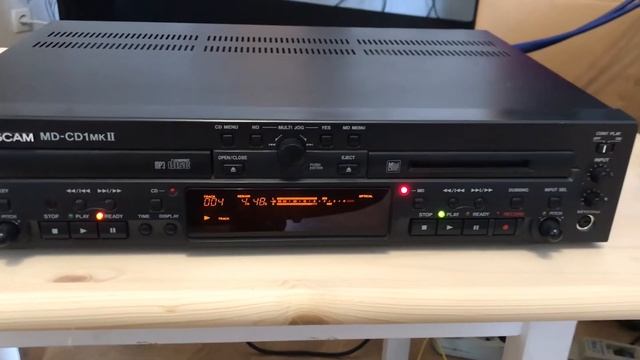 Tascam md-cd1 mk II- воспроизведение md смотреть онлайн