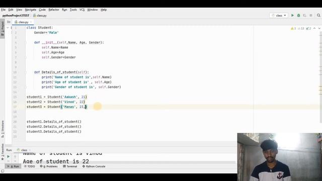 Object Oriented Programming in Python | class attribute | class variable in Hindi #4 смотреть онлайн