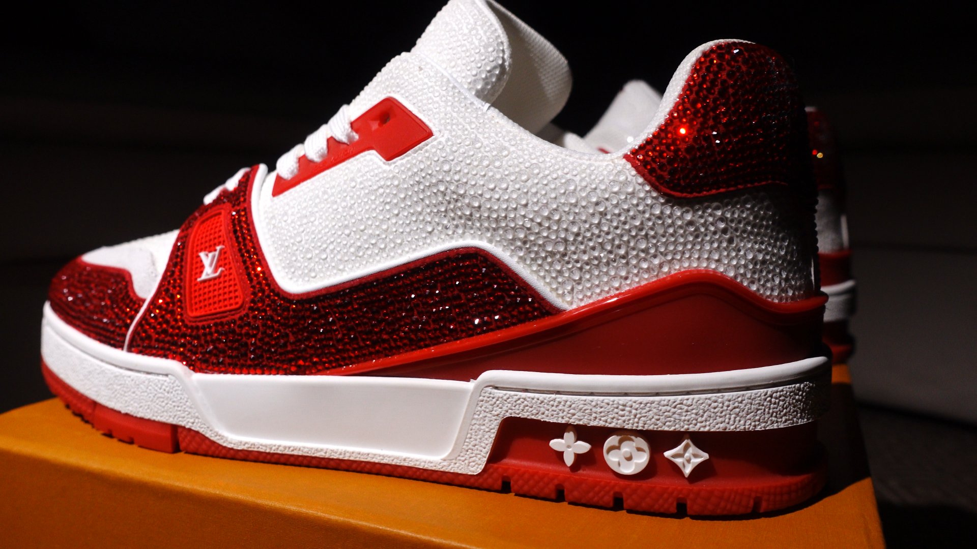 LV Trainer Rhinestones.