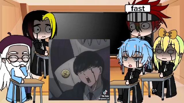 Mashle:Magic And Muscles React To Mash Burnedead #gacha #mashle #mashlemagicandmuscles