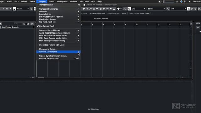 Cubase 11 102: Recording and Editing - Tempo Metronome смотреть онлайн