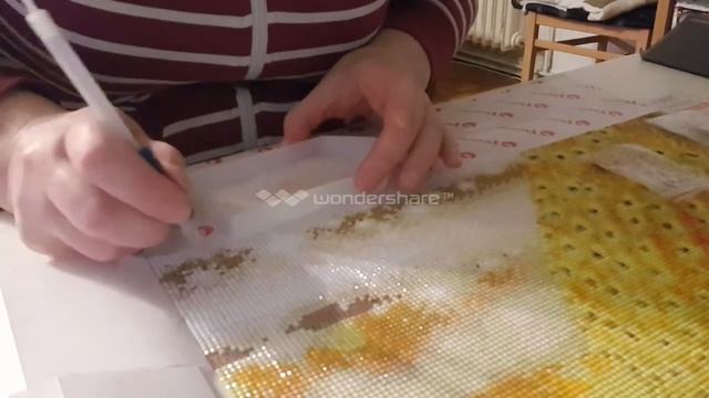60 влог алмазная вышивка/урааааа картина готова смотреть онлайн