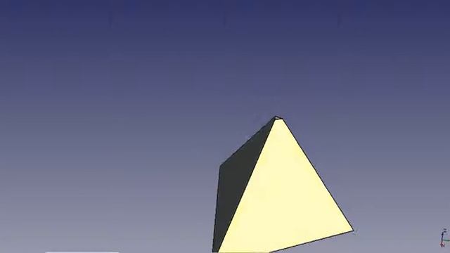 Piramide Freecad смотреть онлайн