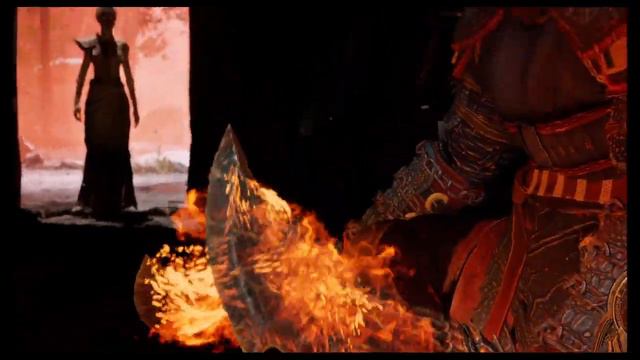God Of War 4. Кратос пришёл за клинками хаоса и встретил Афину