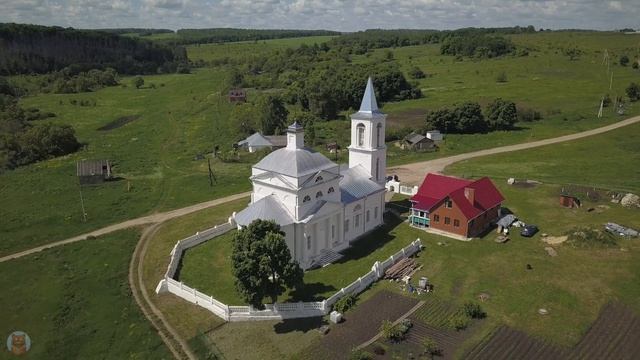 с. Туртень, Храм Казанской Иконы Божией Матери в Ефремовском районе Тульской области смотреть онлайн