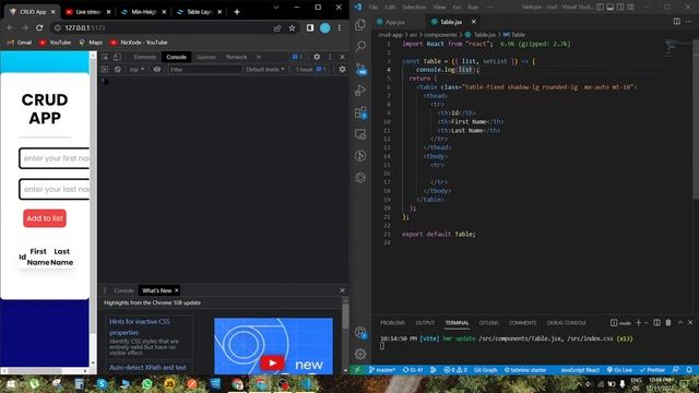 ?⚪ CRUD app React! (With Tailwind and Vite.js) смотреть онлайн