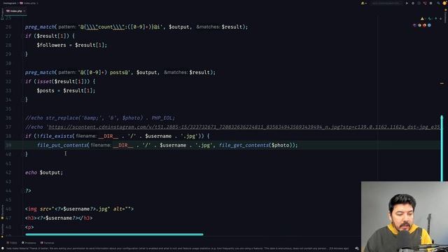 PHP ile Instagram'dan Veri Çekmek смотреть онлайн
