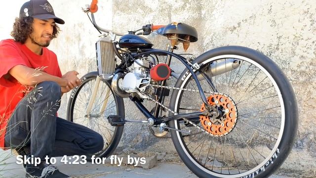 76MPH HUFFY KTM 2 STROKE BEACH CRUISER BICYCLE !! | MOTORIZED BIKE (Part 2) смотреть онлайн
