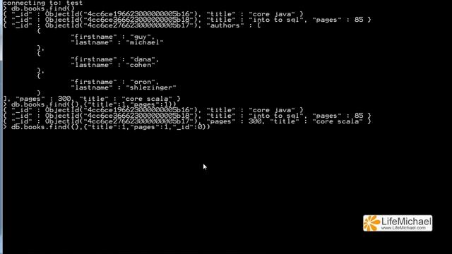 Specifying The Keys We Want To Get When Querying MongoDB смотреть онлайн