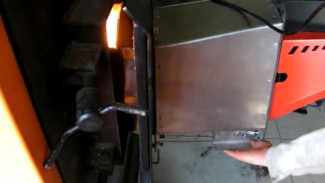 Пеллетная горелка STEHIO PROM 150 в режиме модуляции. смотреть онлайн