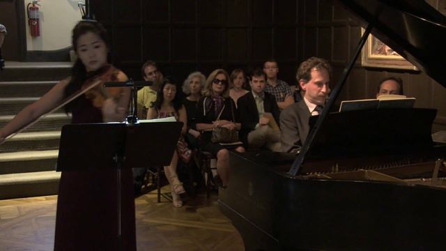 BEETHOVEN Violin Sonata No. 9- Andante Con Variazioni: Kristin Lee, Violin- Michael Mizrahi, Piano