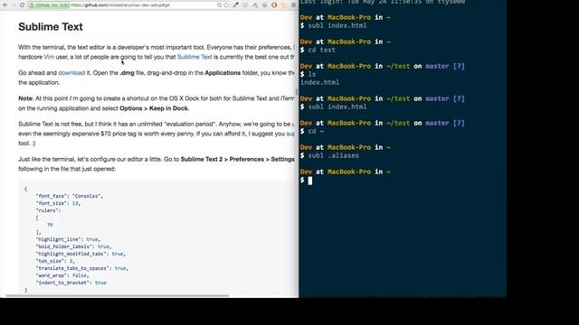 Development Setup For New Mac - Part 2 смотреть онлайн