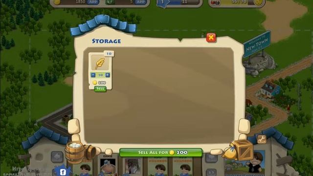 Игра Township в фейсбук смотреть онлайн