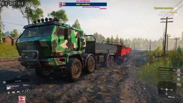 SnowRunner ЗДРАВСТВУЙ,ТАЙМЫР!😜 смотреть онлайн