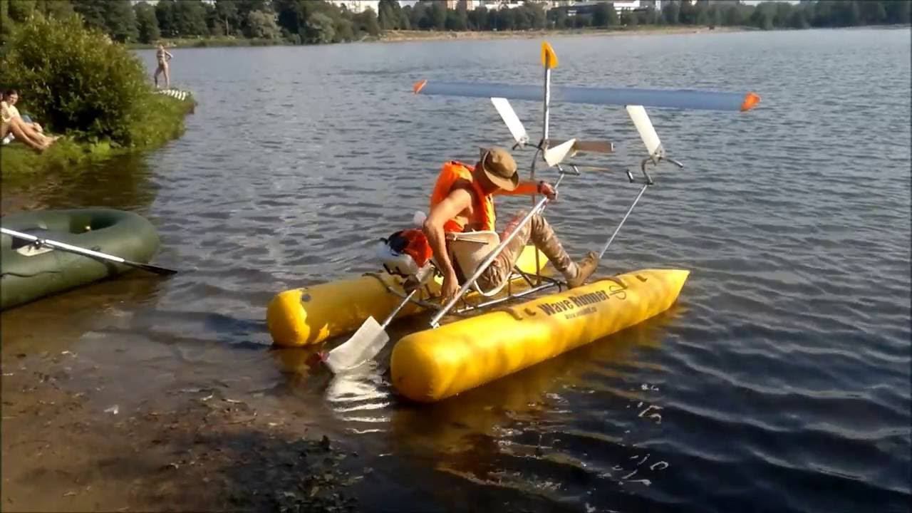 ВейвРанер - катер в сумке гидрофойл смотреть онлайн