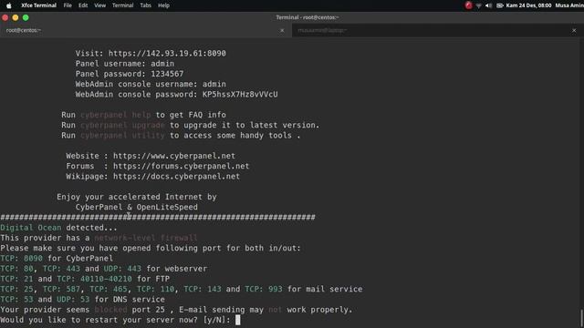 Install WordPress di CyberPanel смотреть онлайн
