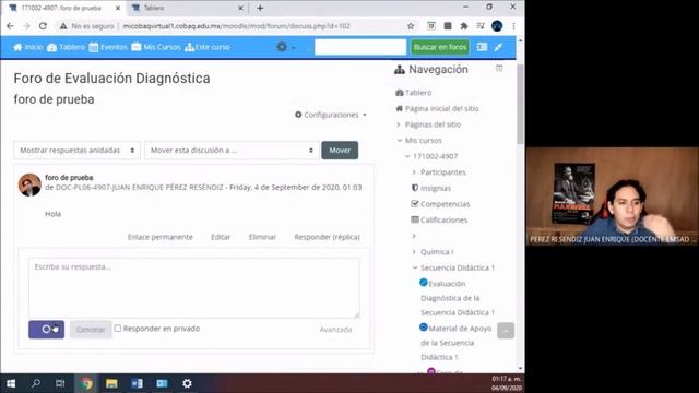 Inicios en Mi COBAQ Virtual | moodle смотреть онлайн