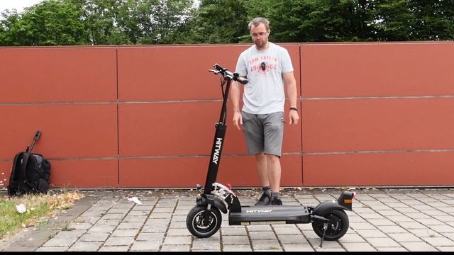 Hitway H5 Test / Review / Evercross Mit ABE / 48V / 480W / 10ah / 100kg Zuladung