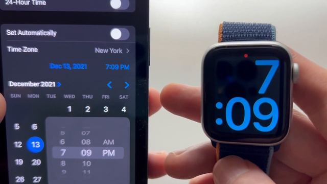 How to Change Time on Apple Watch смотреть онлайн