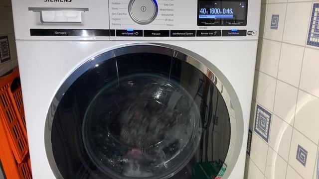 Siemens WM16XGH1GB iQ700 iSensoric 10kg - Cottons varioSpeed смотреть онлайн