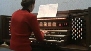 Ирина Пахомова. Прелюдия для органа