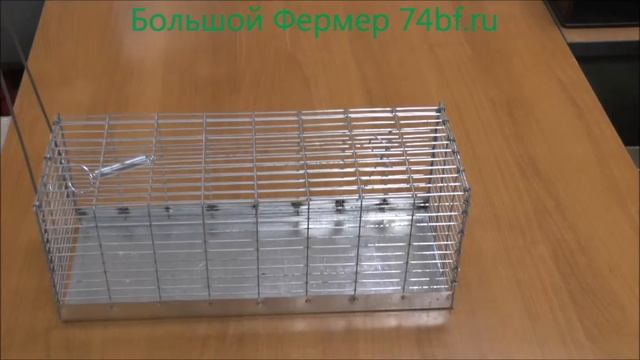 Мышеловка, живоловка 40см смотреть онлайн