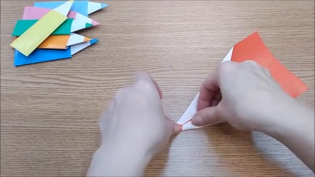 закладка карандаш из бумаги. Оригами закладка смотреть онлайн