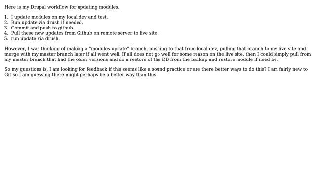 Drupal: Updating Drupal modules via git on remote server смотреть онлайн