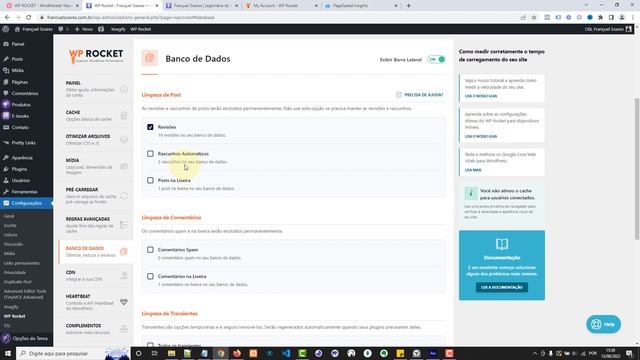 Como Configurar o Melhor Plugin de Cache para WordPress ( WP ROCKET ) смотреть онлайн