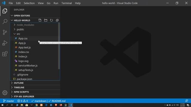 1 Exploring Application Files | React Js смотреть онлайн