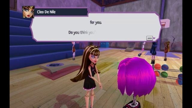 Прохождение Monster High New Ghoul In School # 4