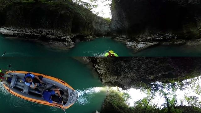 Каньон Мартвили в Грузии (360) смотреть онлайн