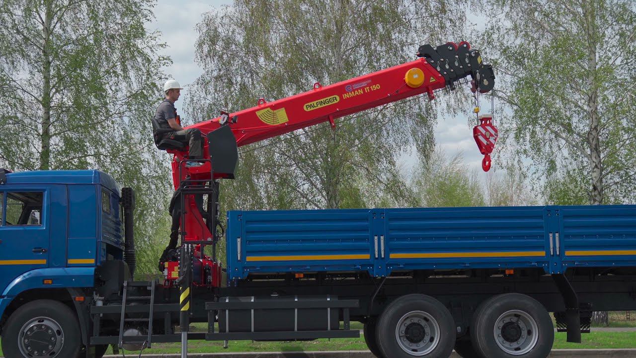 Тросовый кран-манипулятор ИНМАН ИТ 150 смотреть онлайн