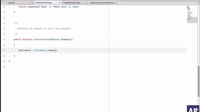 #18 - Forgot Password server side part 2 смотреть онлайн