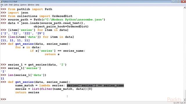 Modern Python Solutions - Part 2: Using the Built-in Statistic Library | packtpub.com смотреть онлайн