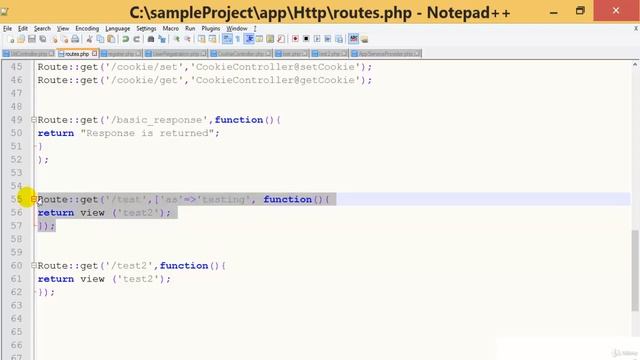 14 Redirection Laravel PHP Framework смотреть онлайн