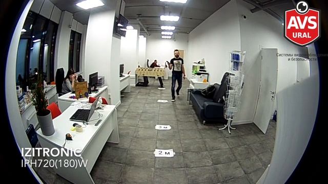 Izitronic IPH720(180)W - Wi-Fi камера 180 градусов смотреть онлайн