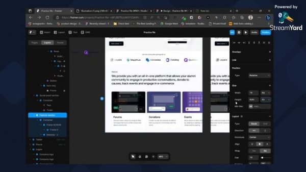 How to build a responsive website on Framer - Full Tutorial