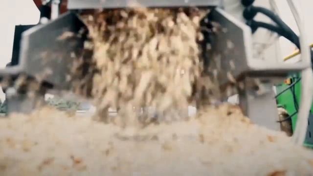 Рубительная машина барабанного типа KRAFTER RS 550. Переработка отходов в щепу нужного размера смотреть онлайн