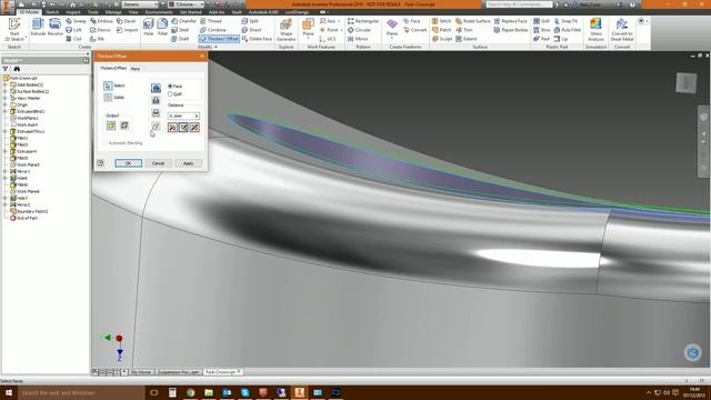Patching up holes and openings | Autodesk Inventor смотреть онлайн