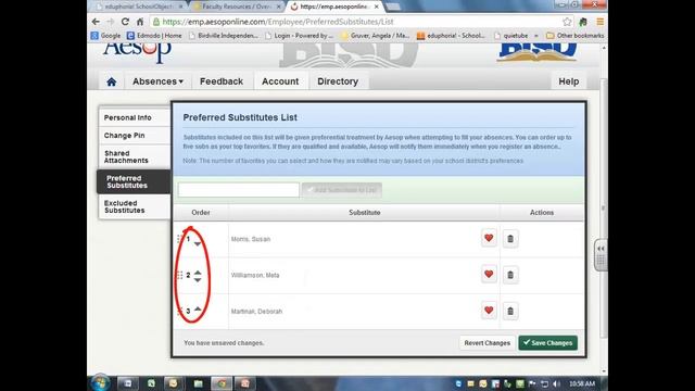 Creating a Preferred Sub List on AESOP смотреть онлайн